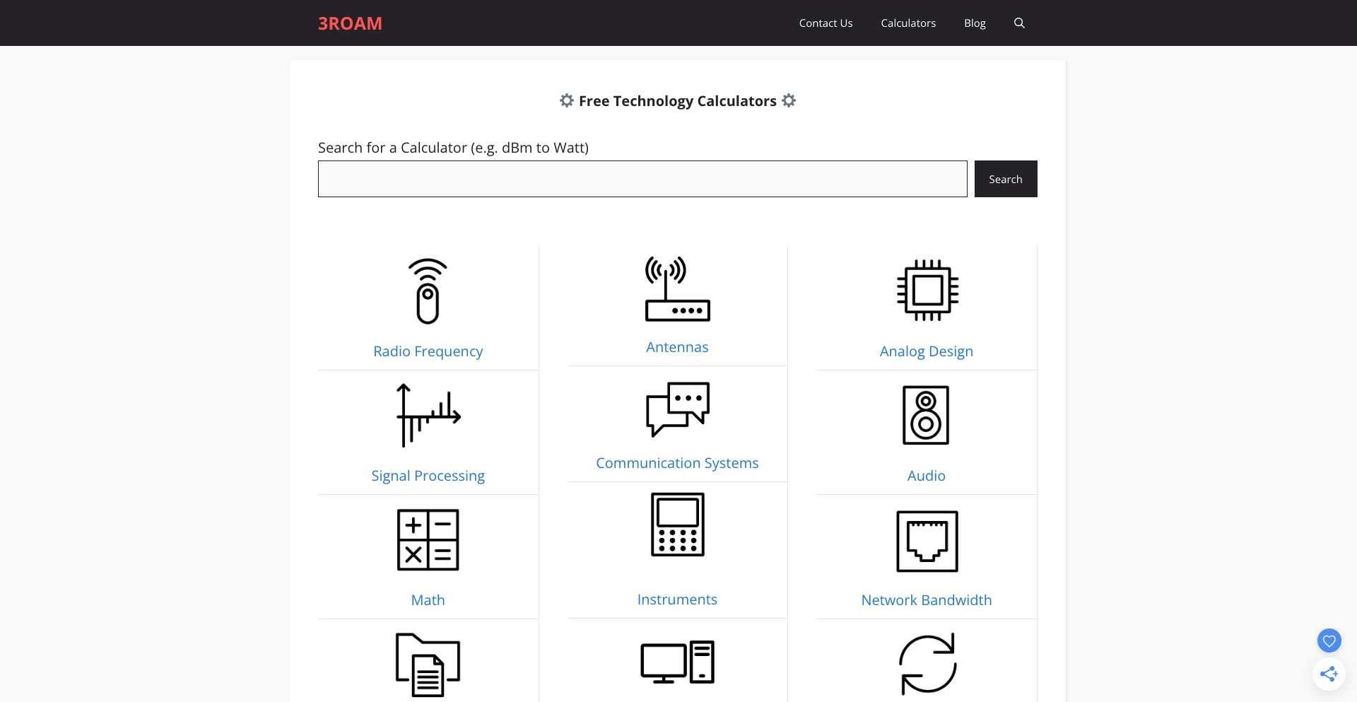 3Roam calculator-variations programmatic SEO template - 2.7K monthly traffic