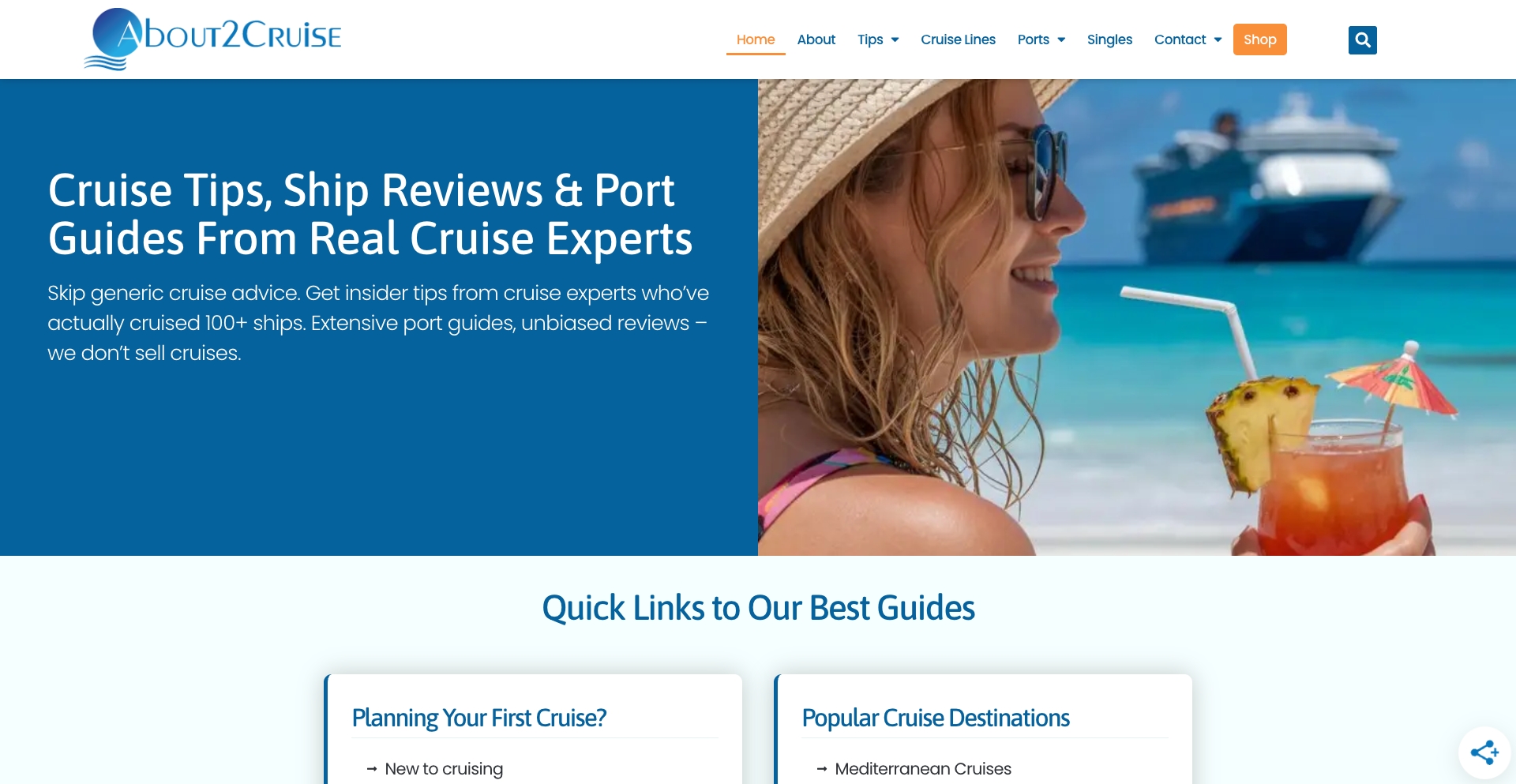 About2Cruise Co Uk template programmatic SEO template - 5174 monthly traffic