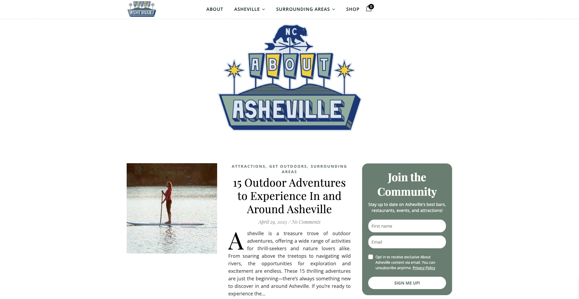 About Asheville location-data programmatic SEO template - 623 monthly traffic