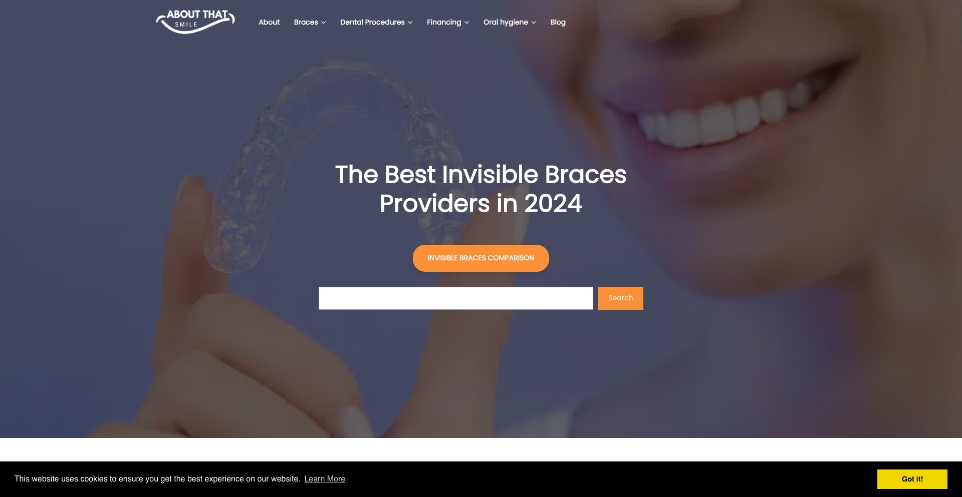 Aboutthatsmile template programmatic SEO template - 27 monthly traffic