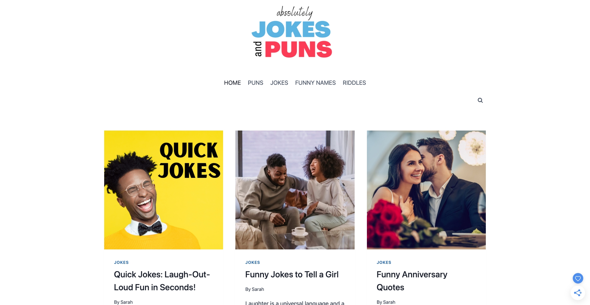 Absolutelyjokes template programmatic SEO template - 39 monthly traffic