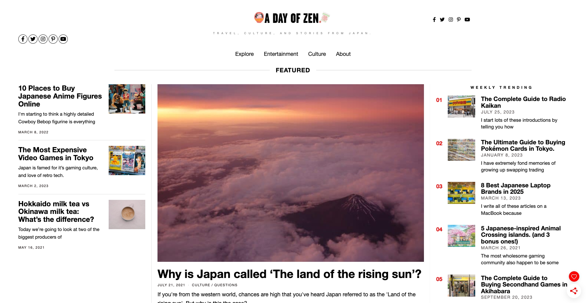 adayofzen.com content programmatic SEO template - 1383 monthly traffic