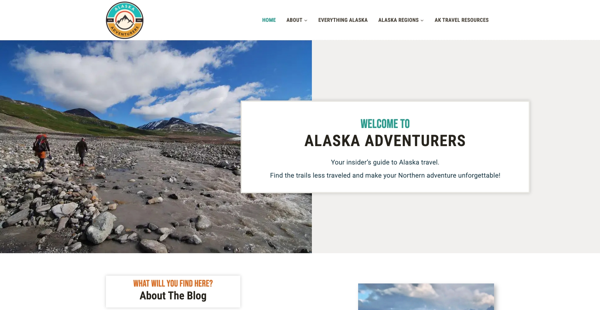 alaskaadventurers.com location-data programmatic SEO template - 10K+ monthly traffic