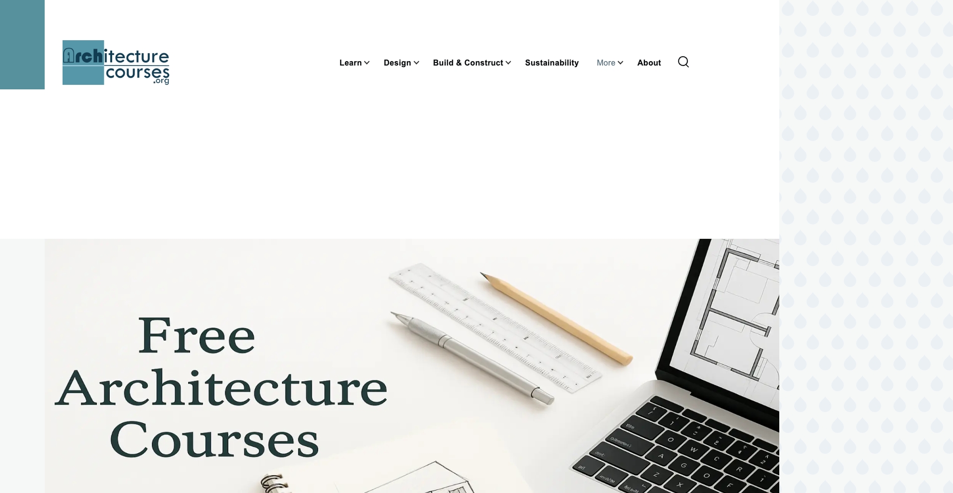 Online Architecture Courses: Free Learning in Design, Construction, and Interior Design | Architectu location-data programmatic SEO template - 5070 monthly traffic