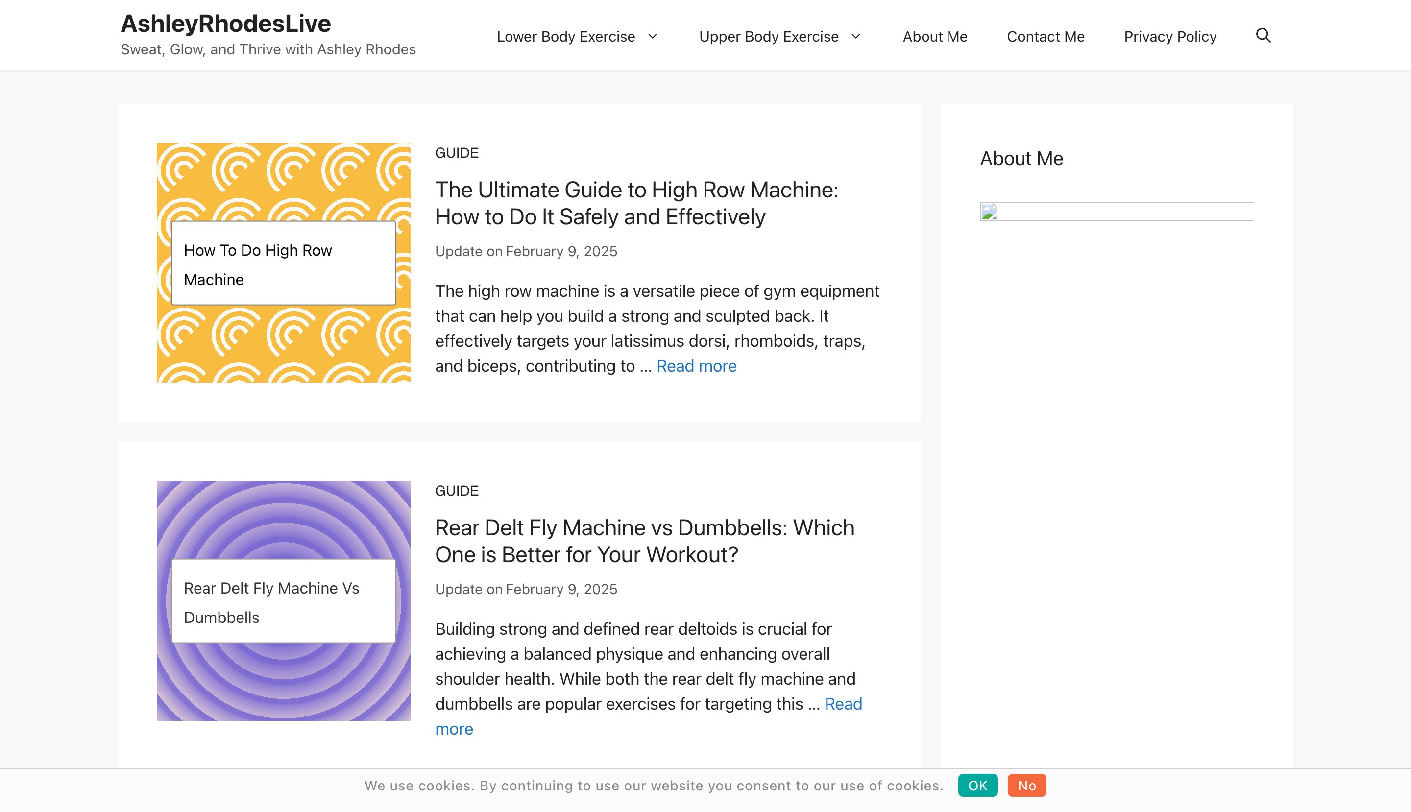 Ashleyrhodeslive template programmatic SEO template - 0 monthly traffic