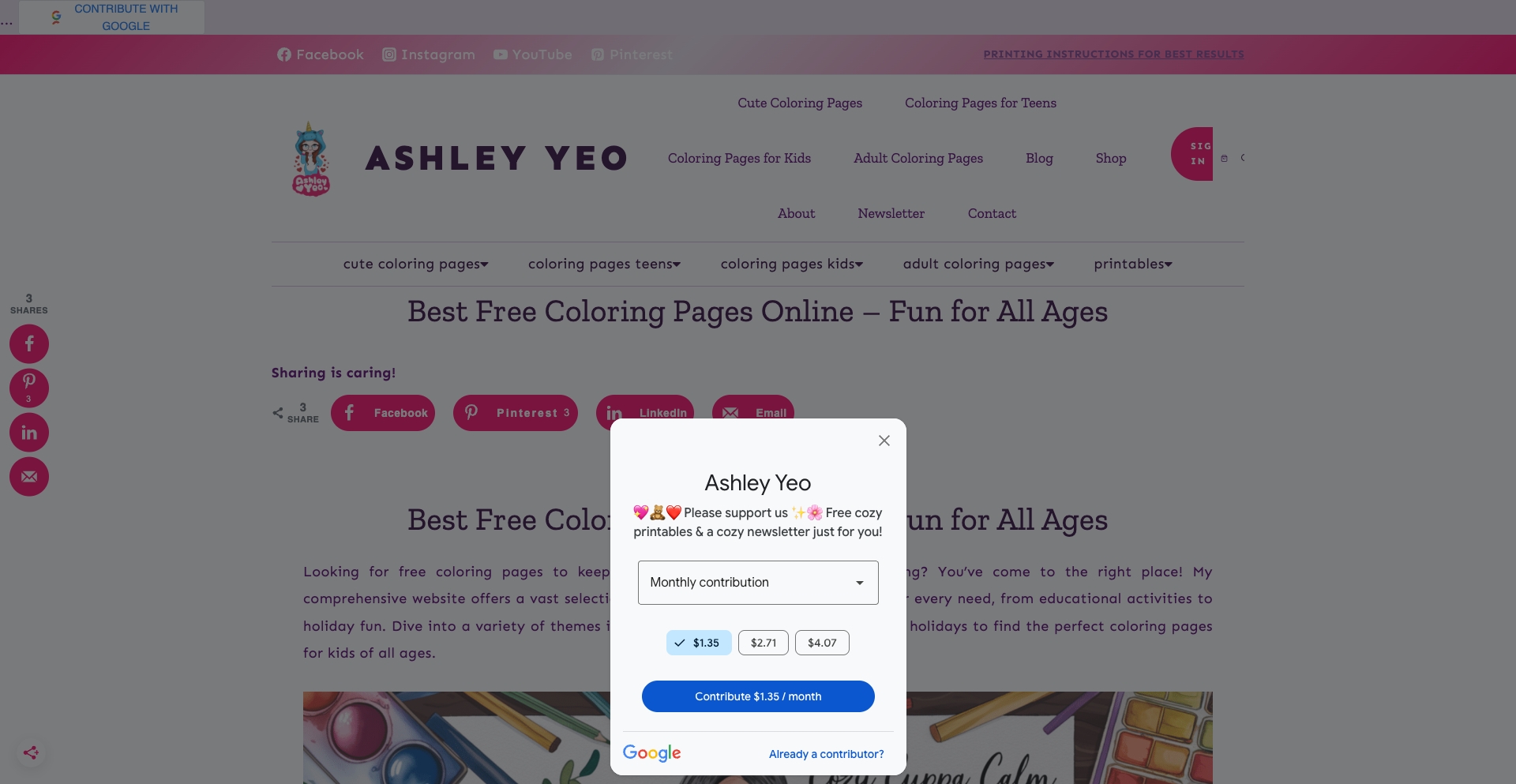 Ashleyyeo template programmatic SEO template - 344 monthly traffic