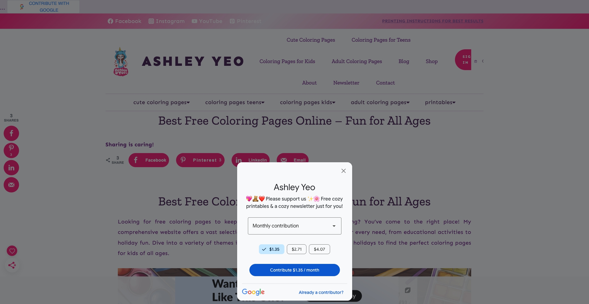 Ashleyyeocom template programmatic SEO template - 0 monthly traffic