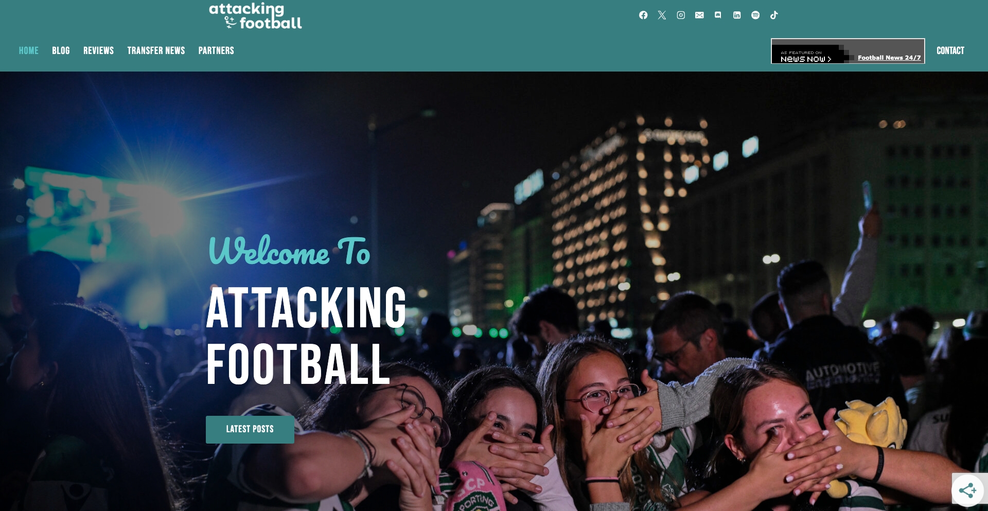 Attacking Football match-template programmatic SEO template - 3.8K monthly traffic