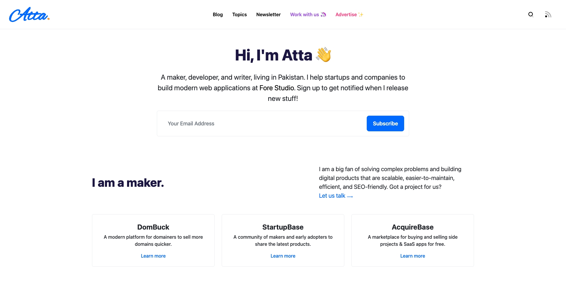attacomsian.com location-data programmatic SEO template - 10K+ monthly traffic