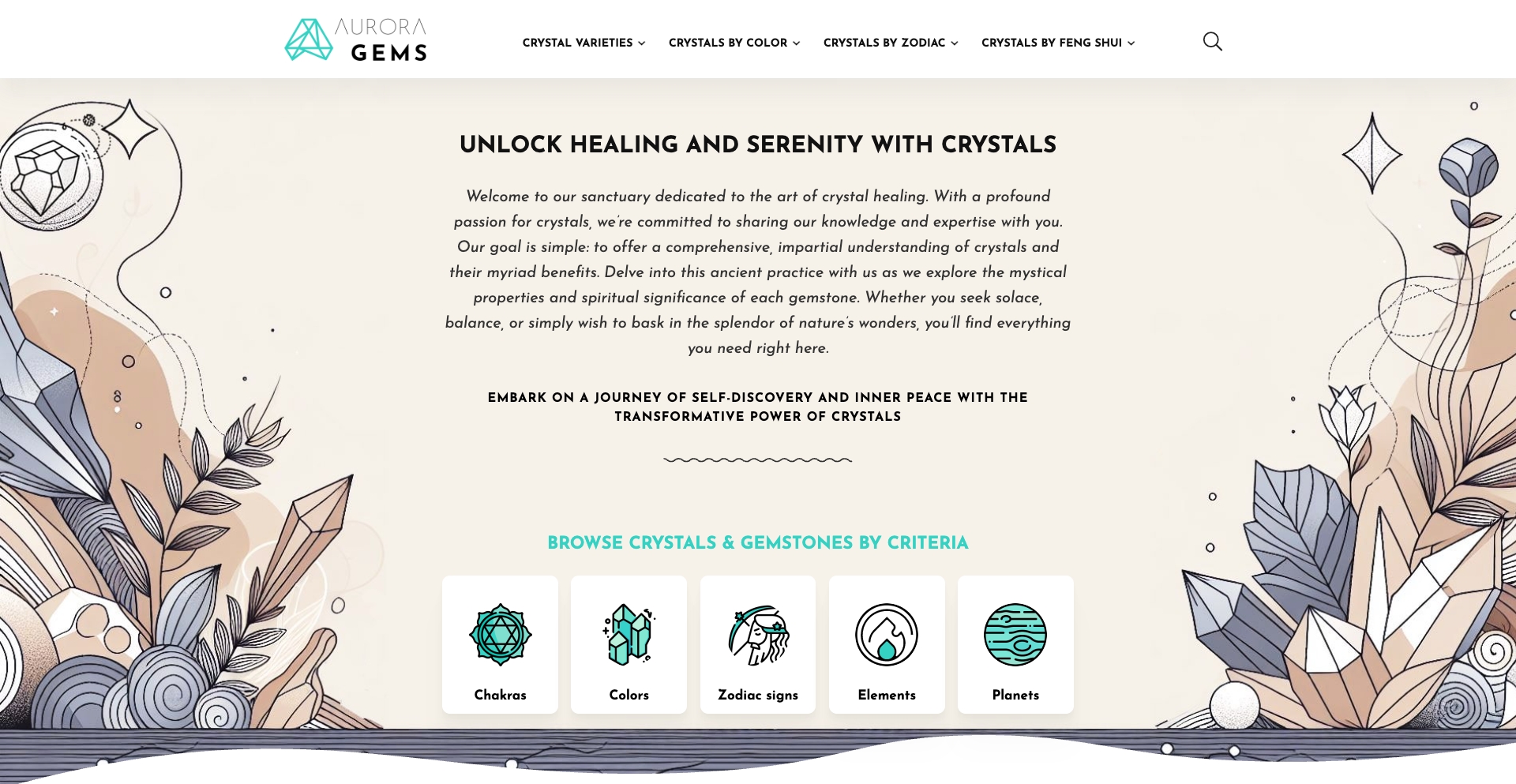 Auroragems template programmatic SEO template - 3644 monthly traffic