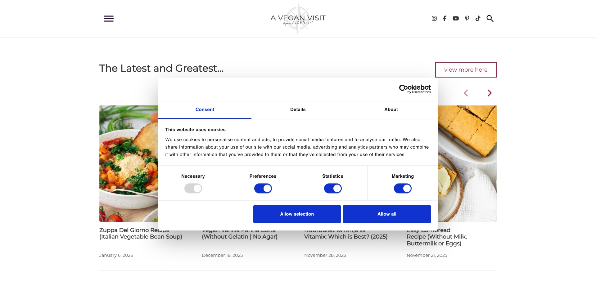 Aveganvisit template programmatic SEO template - 6099 monthly traffic