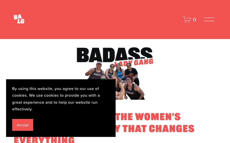 Badass Lady Gang location-template programmatic SEO template - 1K monthly traffic