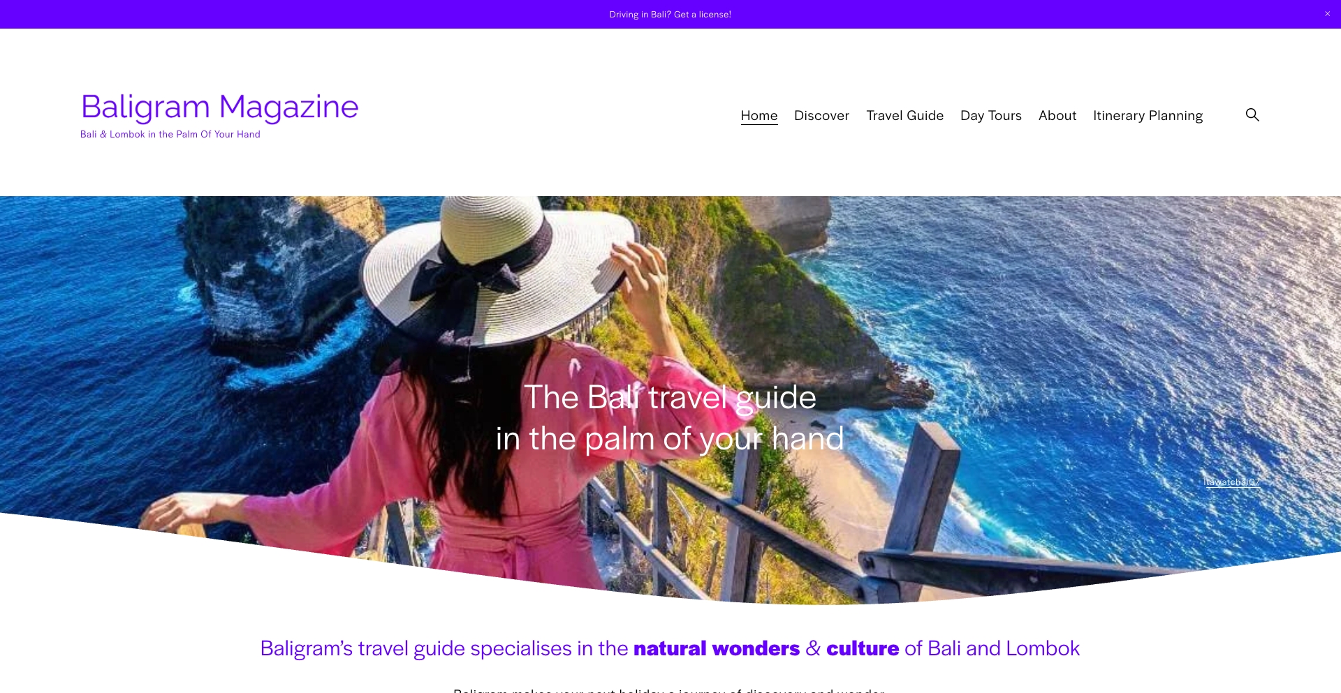 Baligram Magazine location-data programmatic SEO template - 2576 monthly traffic