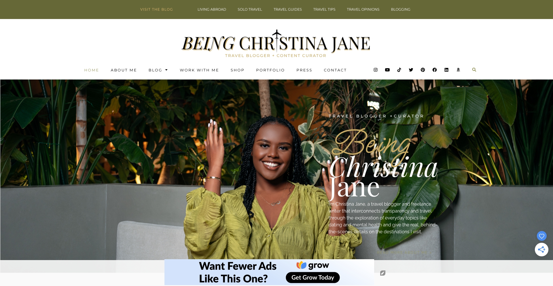 Beingchristinajane template programmatic SEO template - 14707 monthly traffic