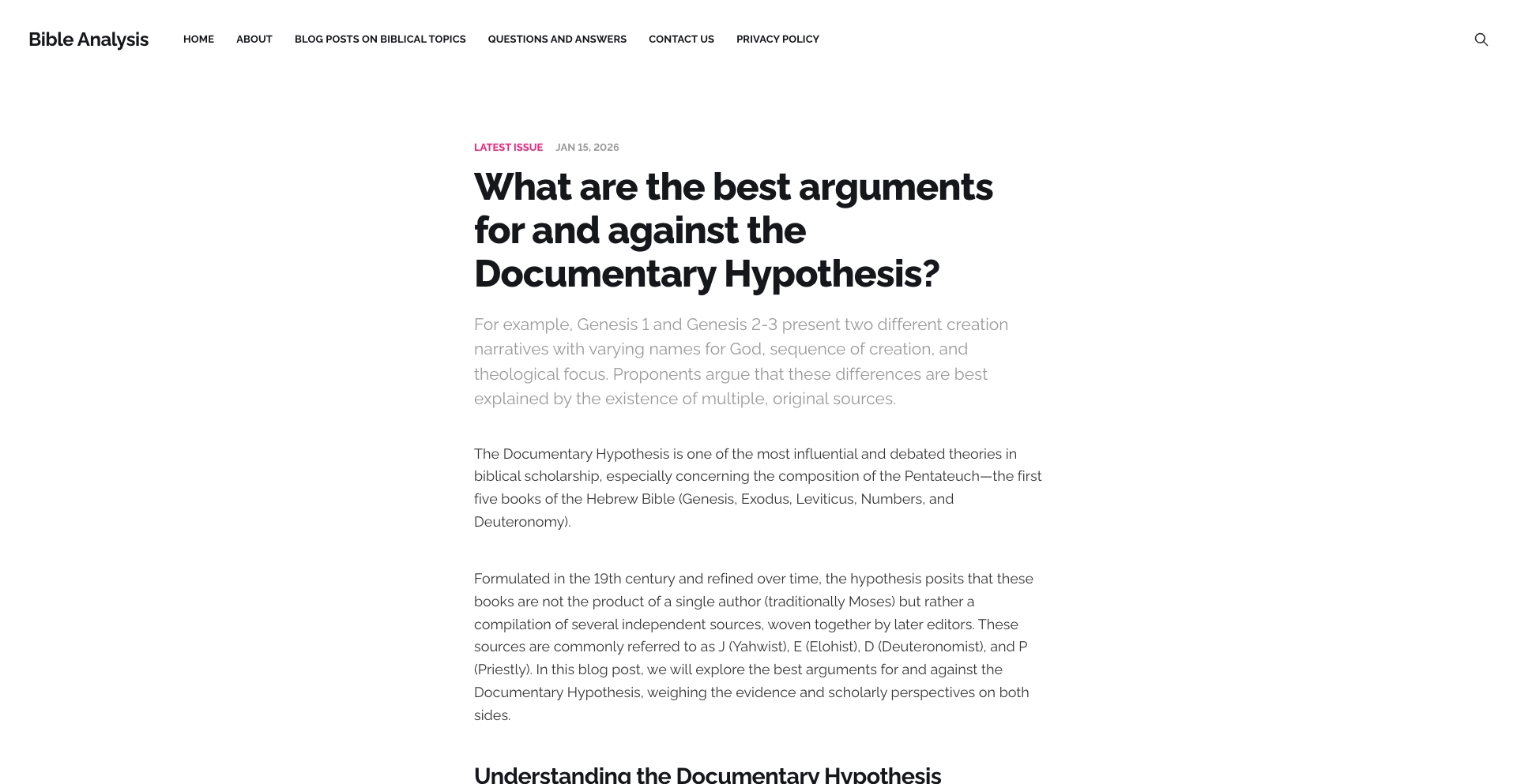 bibleanalysis.org location-data programmatic SEO template - 10K+ monthly traffic