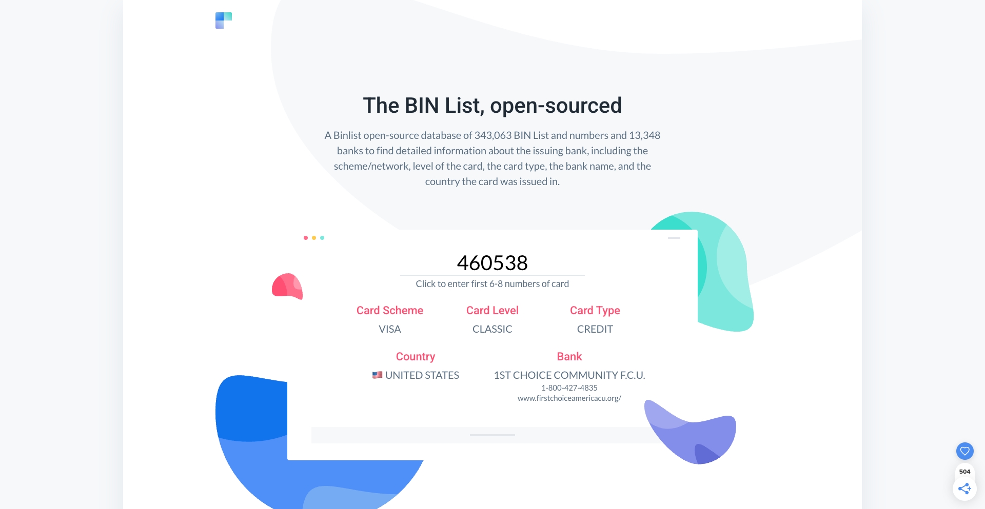 Binlist Io template programmatic SEO template - 23431 monthly traffic