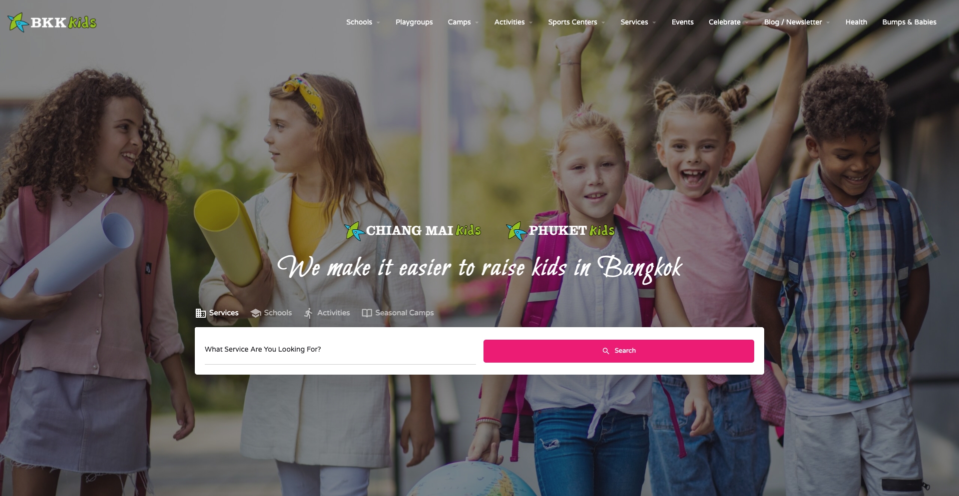 Bkkkids template programmatic SEO template - 2090 monthly traffic