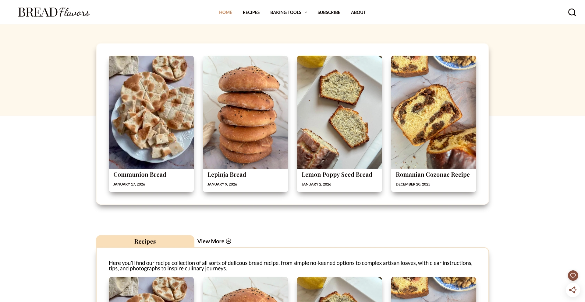 Bread Flavors: Explore Traditional And Modern Bread Recipes Worldwide template programmatic SEO template - 1617 monthly traffic