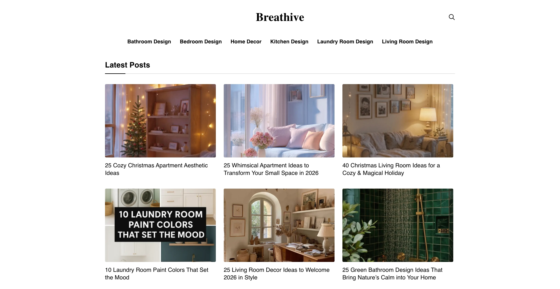 Breathive room-template programmatic SEO template - 0 monthly traffic
