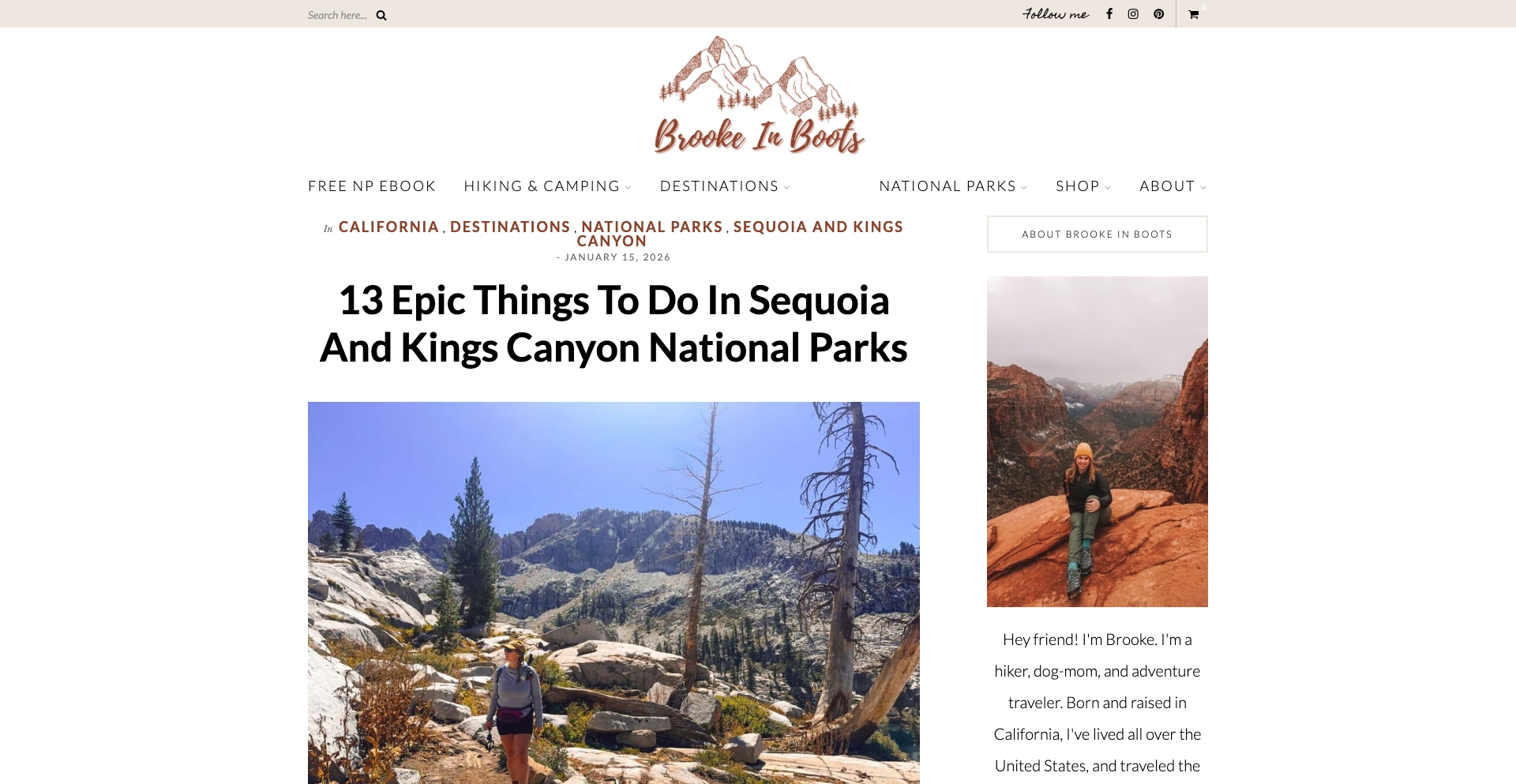 Brooke In Boots location-data programmatic SEO template - 819 monthly traffic