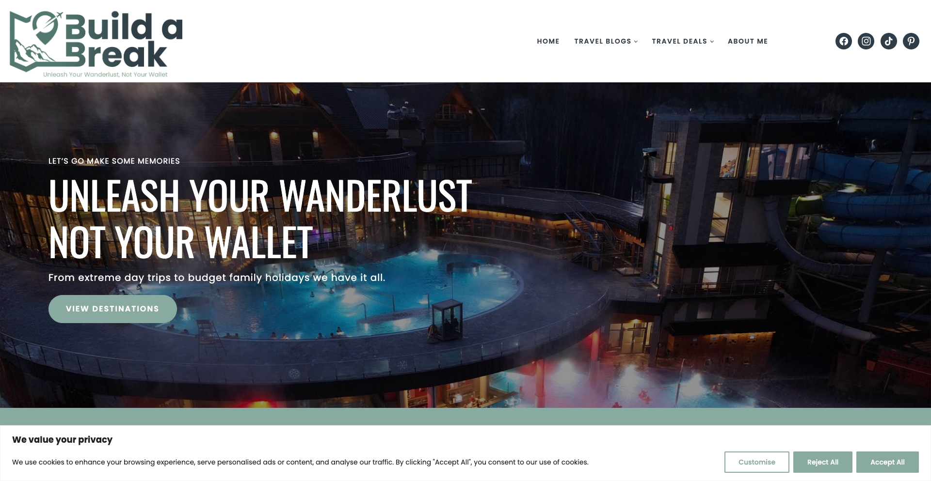 buildabreak.co.uk location-data programmatic SEO template - 10K+ monthly traffic