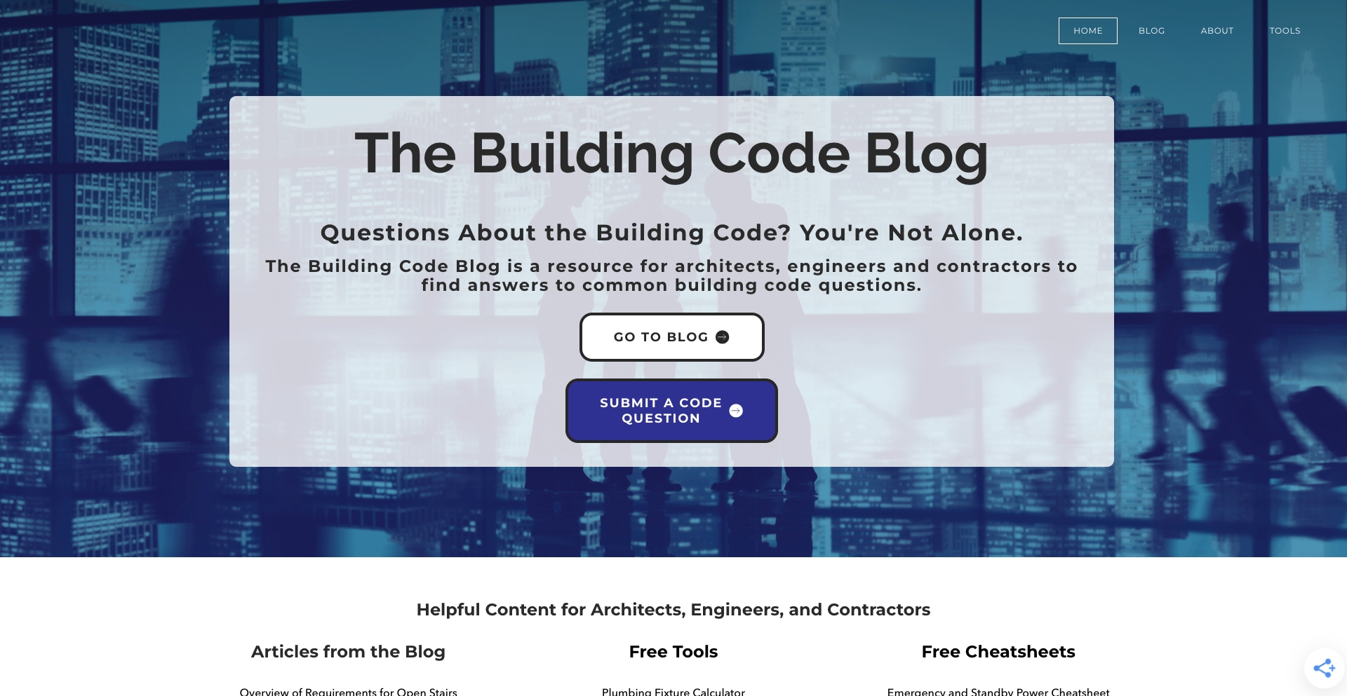 Building Code Blog calculator-variations programmatic SEO template - 4.6K monthly traffic