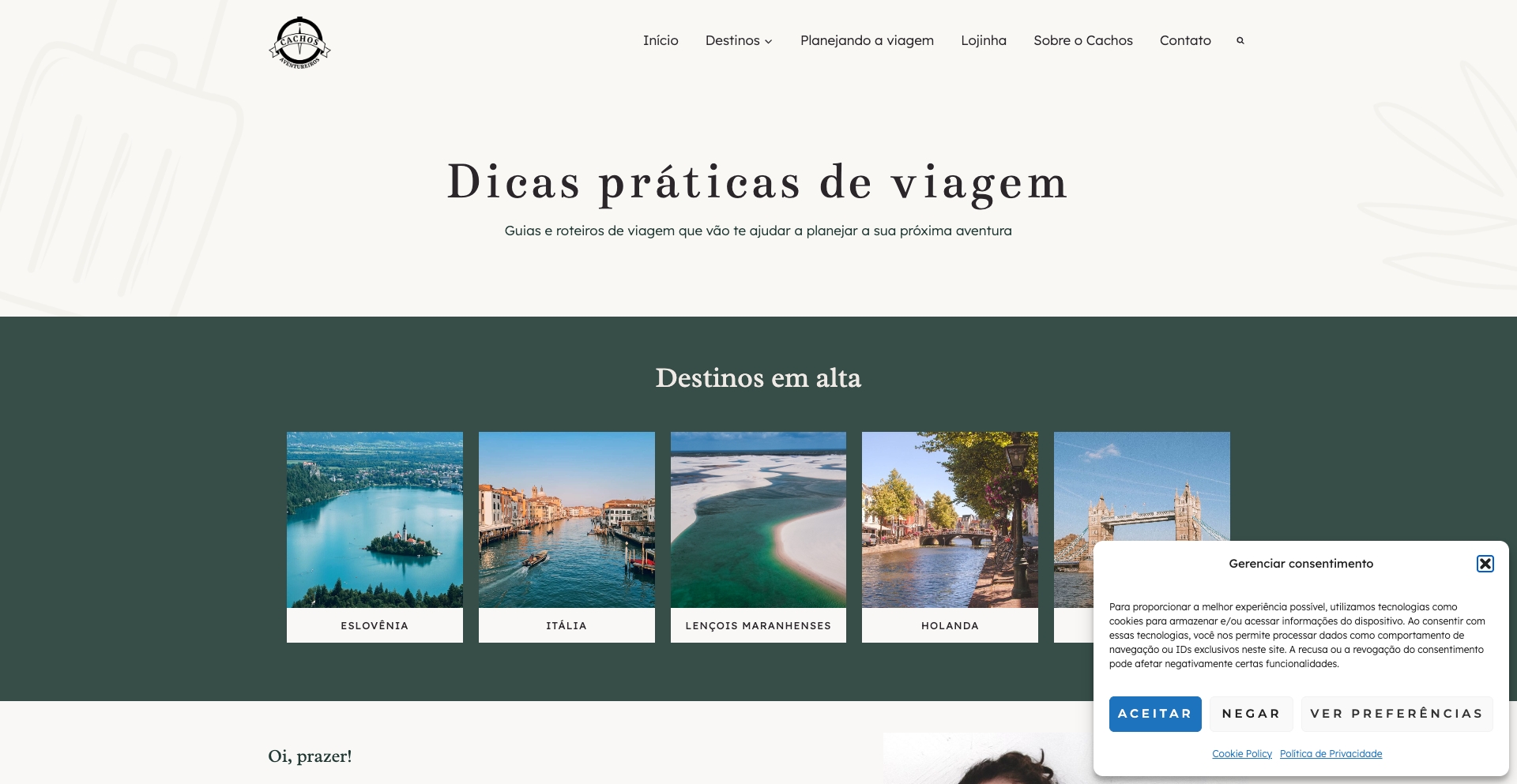 Cachos Aventureiros location-data programmatic SEO template - 7743 monthly traffic
