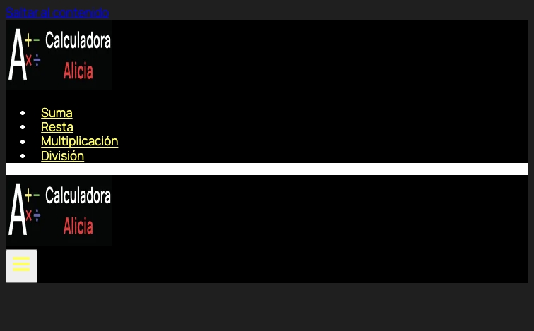 Calculadoraalicia template programmatic SEO template - 2334 monthly traffic