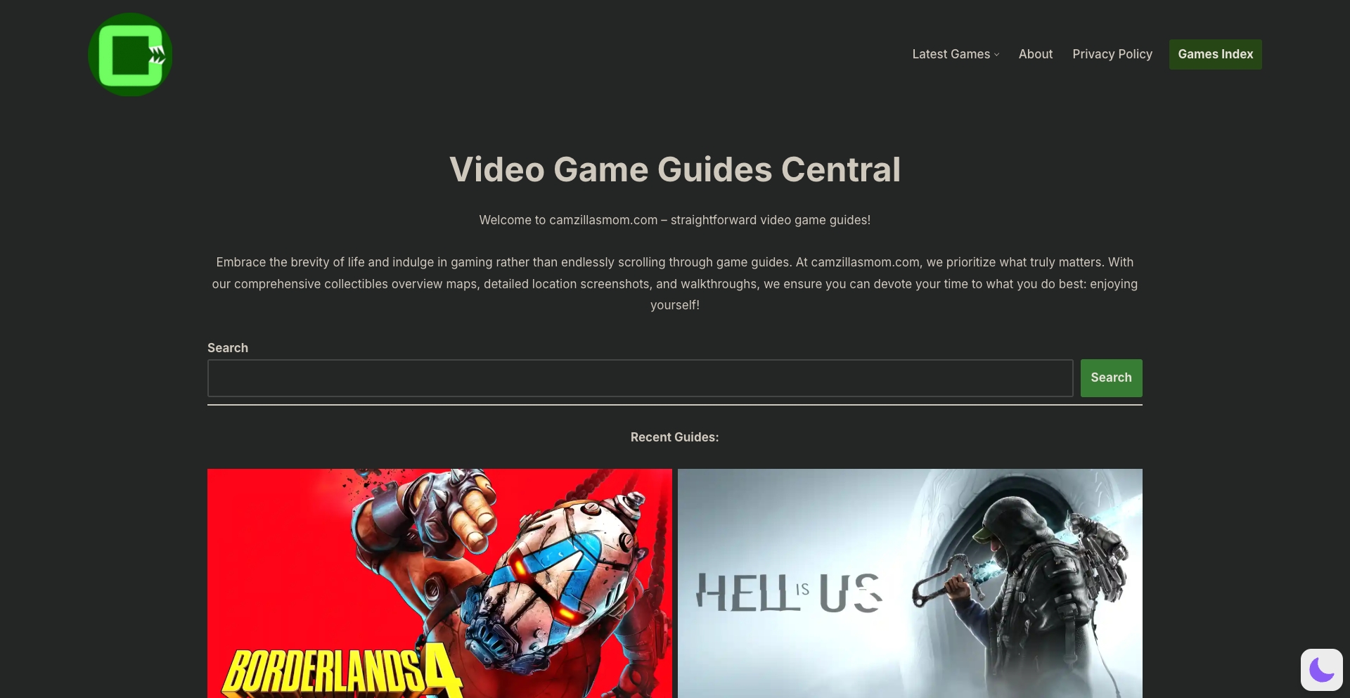 camzillasmom.com content programmatic SEO template - 5841 monthly traffic