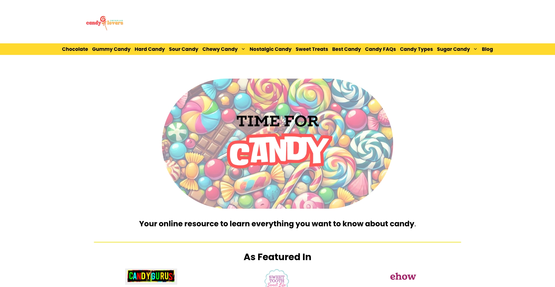Candyloversemporium template programmatic SEO template - 129 monthly traffic