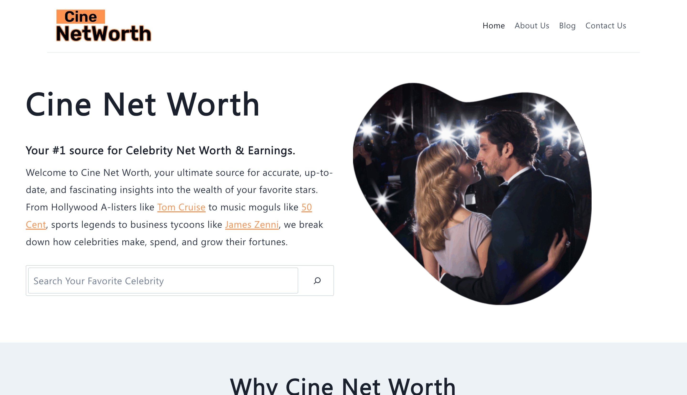 cinenetworth.com location-data programmatic SEO template - 10K+ monthly traffic
