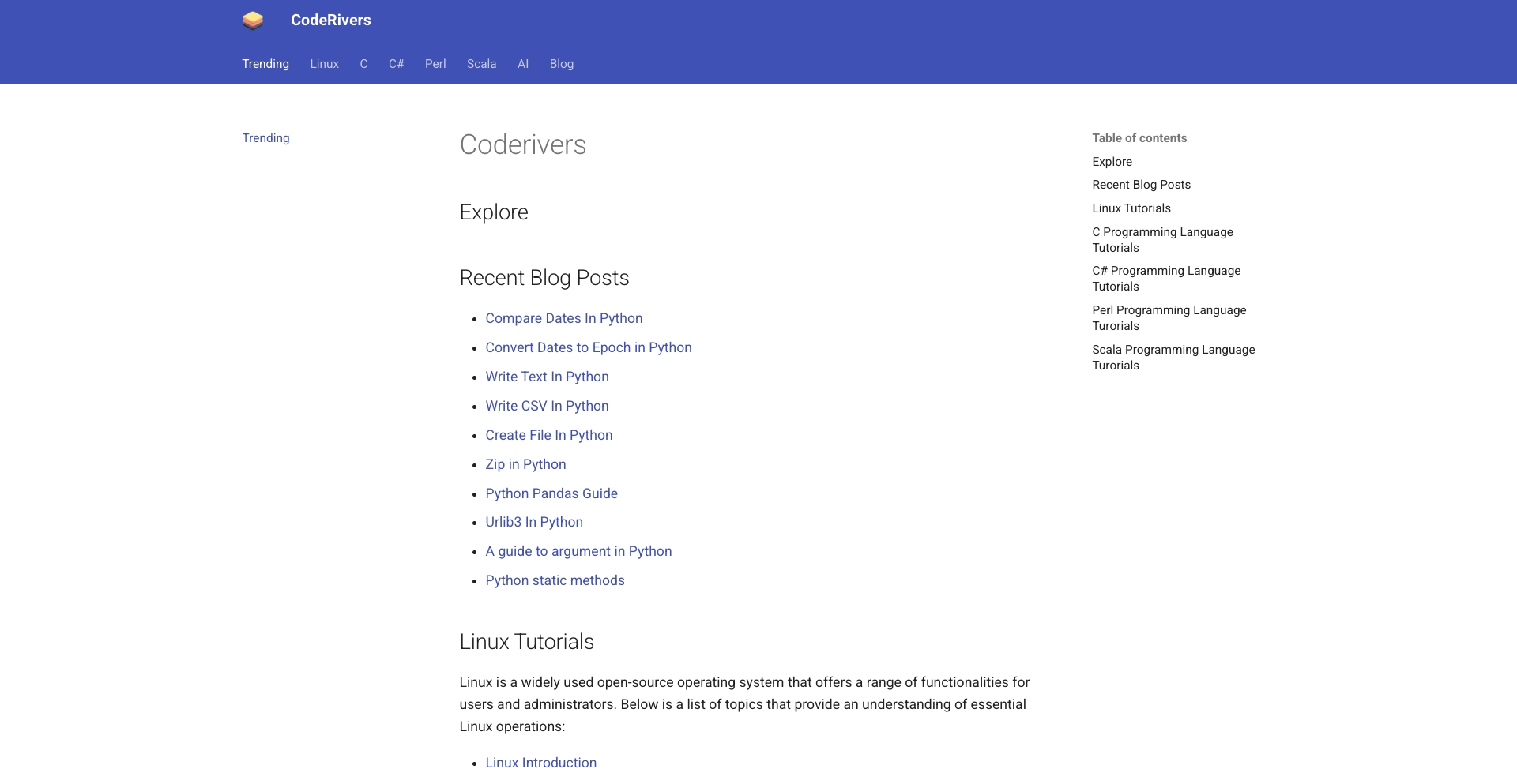 coderivers.org entity-database programmatic SEO template - 10K+ monthly traffic