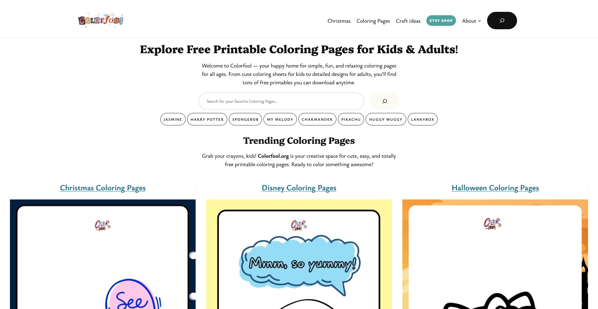 Colorfool template programmatic SEO template - 531 monthly traffic