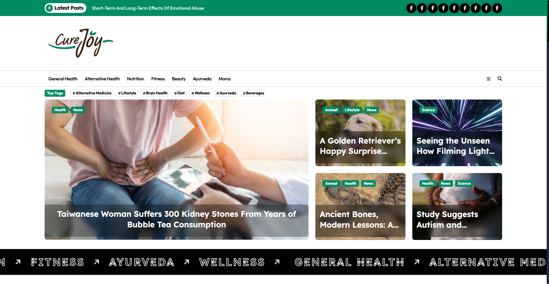 Curejoy template programmatic SEO template - 17 monthly traffic