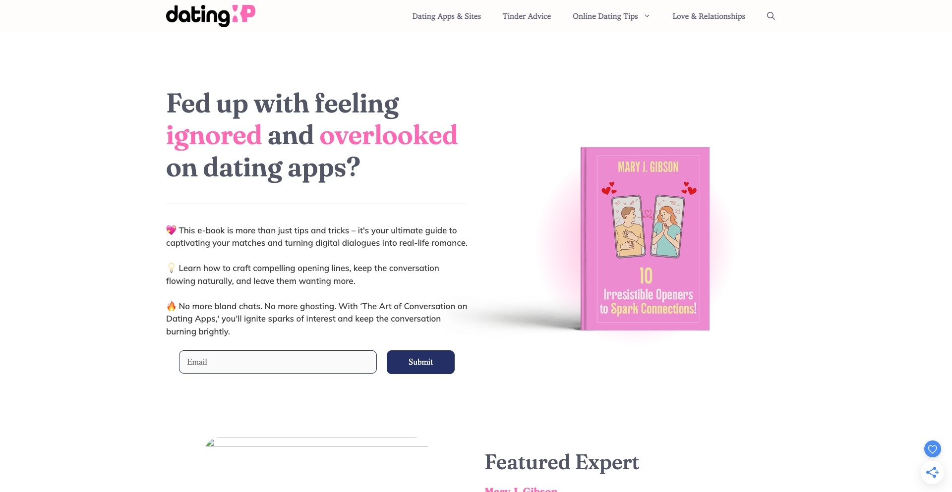 DatingXP.co comparison programmatic SEO template - 1 monthly traffic