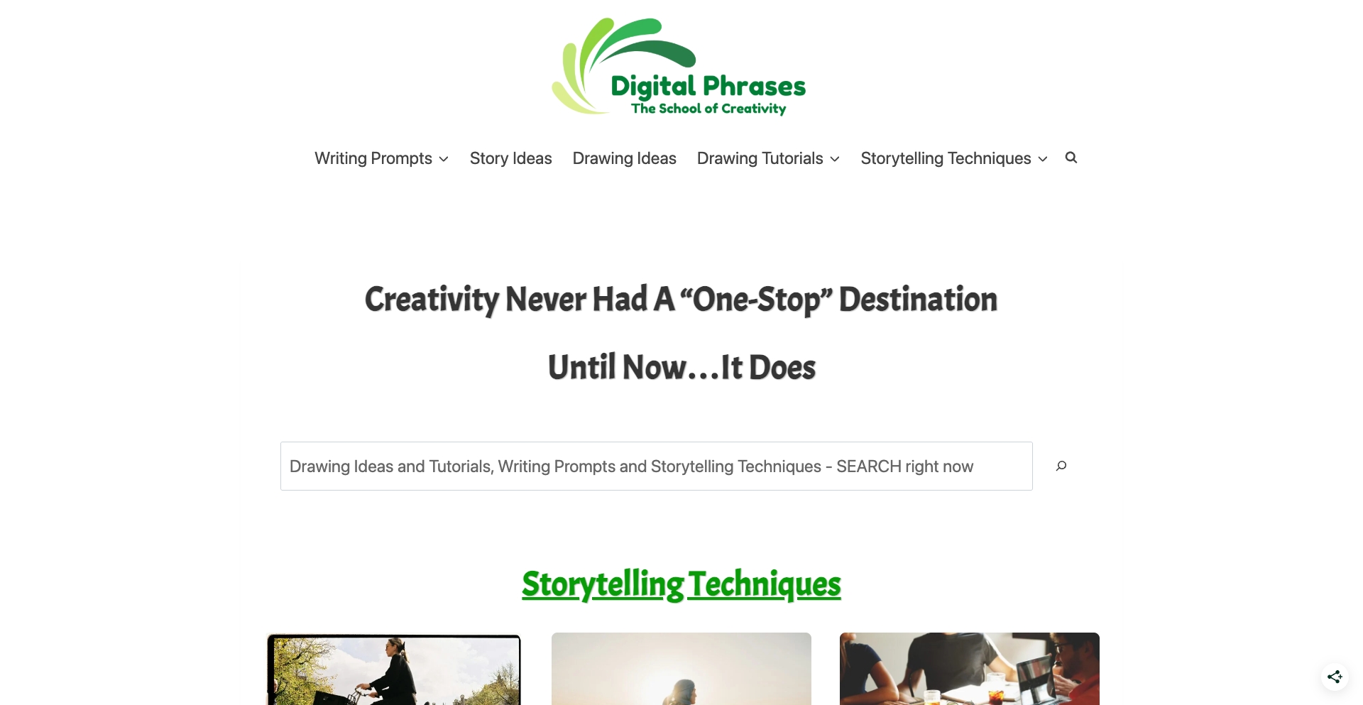 Digital Phrases variation-template programmatic SEO template - 126 monthly traffic