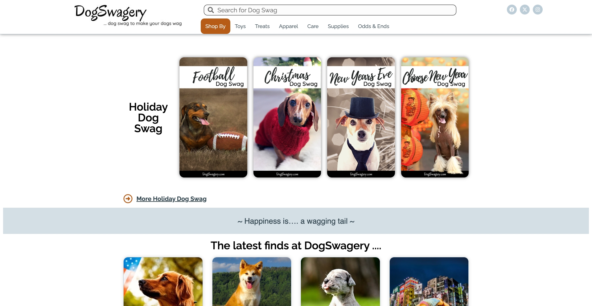 dogswagery.com location-data programmatic SEO template - 10K+ monthly traffic