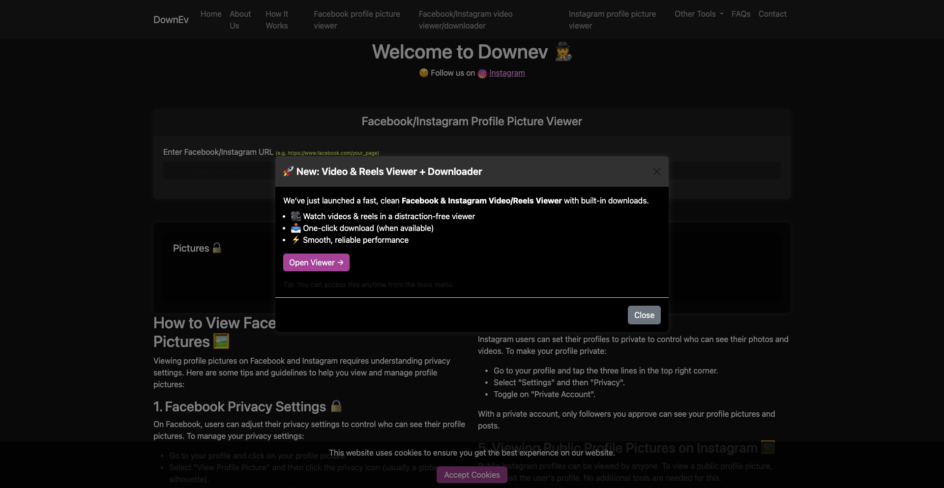 DownEv tool-variations programmatic SEO template - 19806 monthly traffic