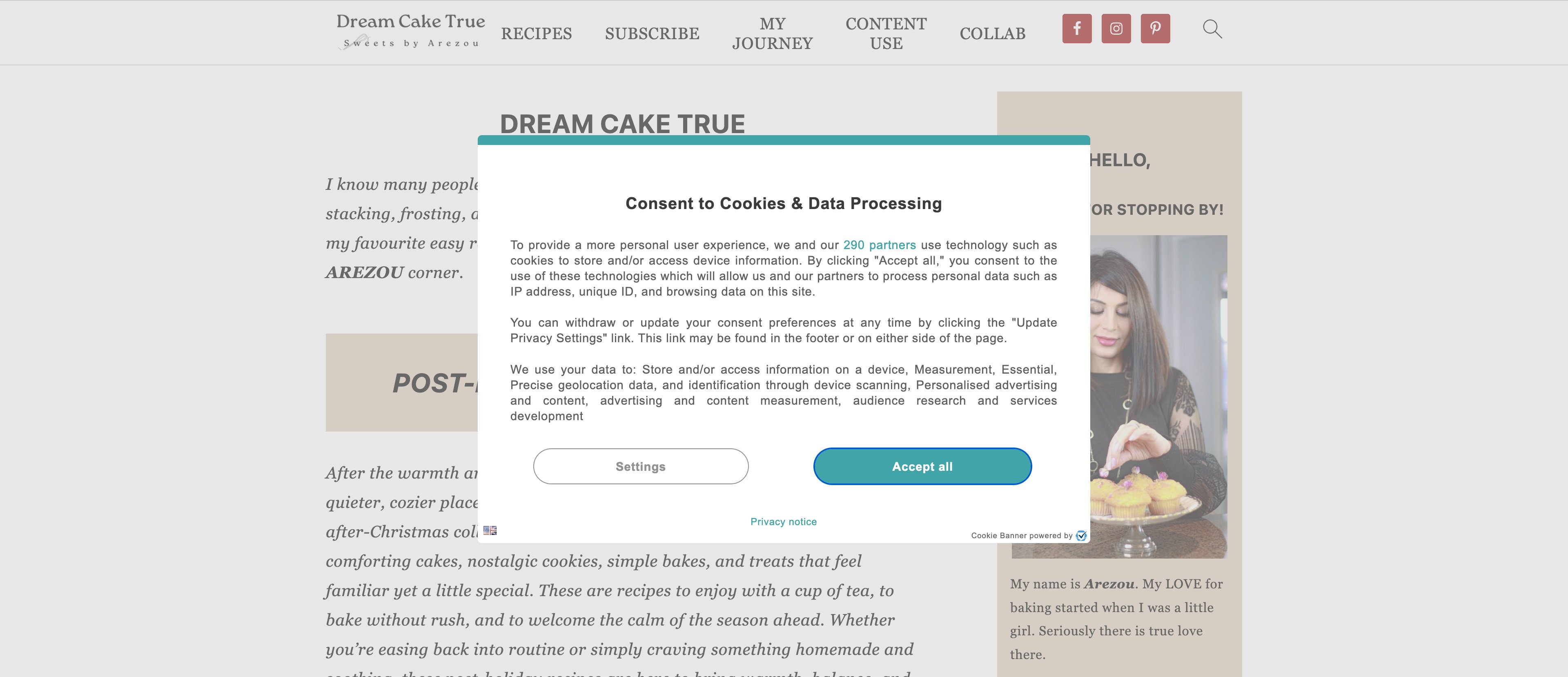 Dreamcaketrue template programmatic SEO template - 302 monthly traffic