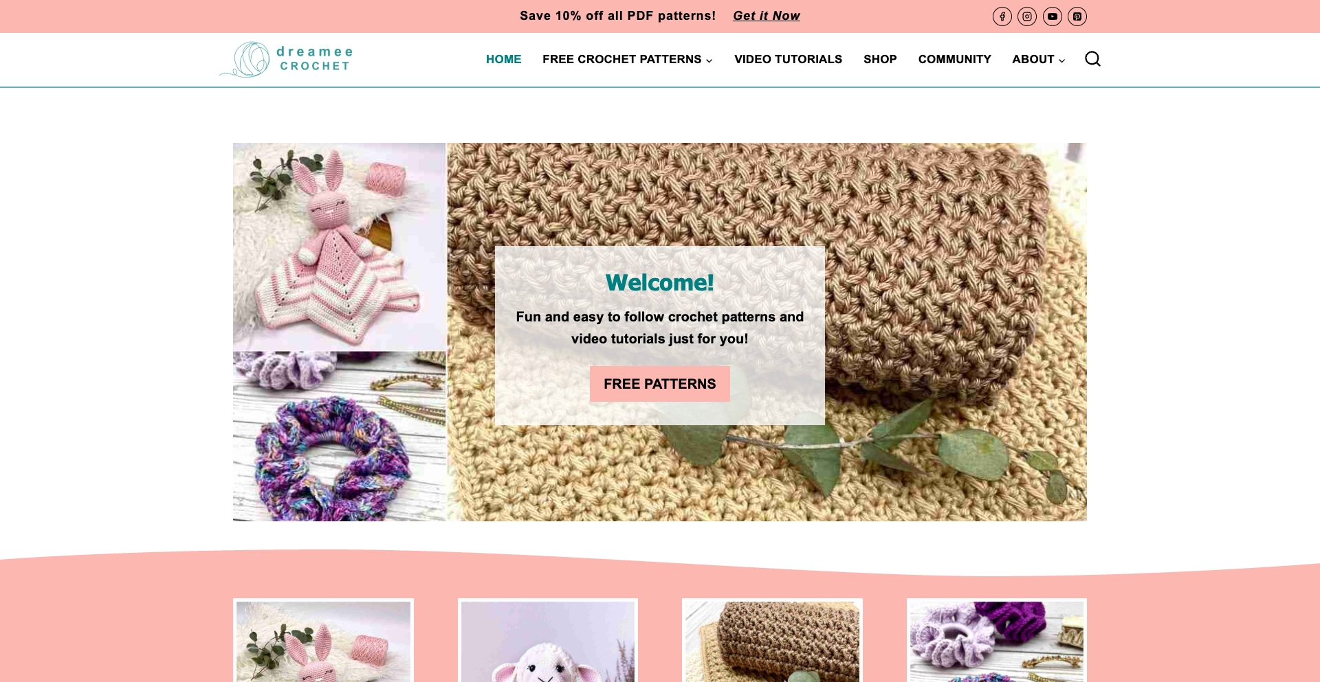 dreameecrochet.com location-data programmatic SEO template - 10K+ monthly traffic