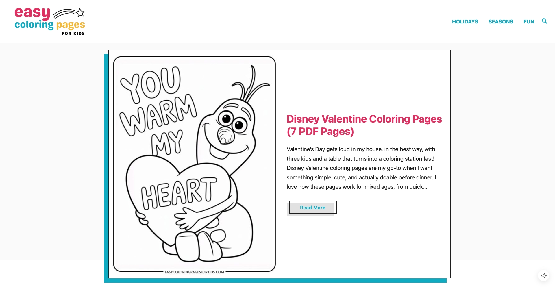 Easycoloringpagesforkids entity-database programmatic SEO template - 3898 monthly traffic