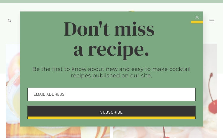 Easypartycocktails content programmatic SEO template - 19 monthly traffic