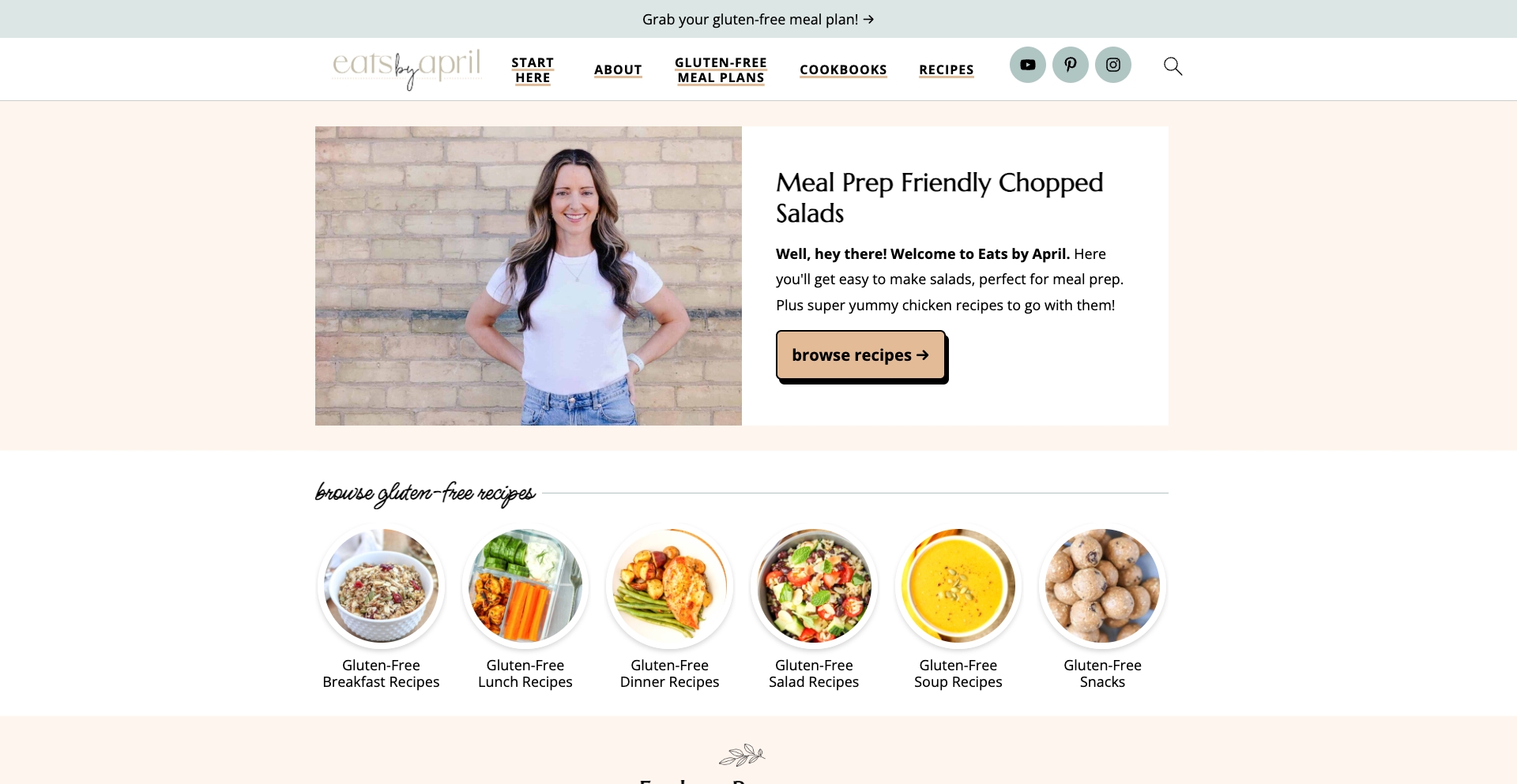 Eats by April category-taxonomy programmatic SEO template - 1.1K monthly traffic