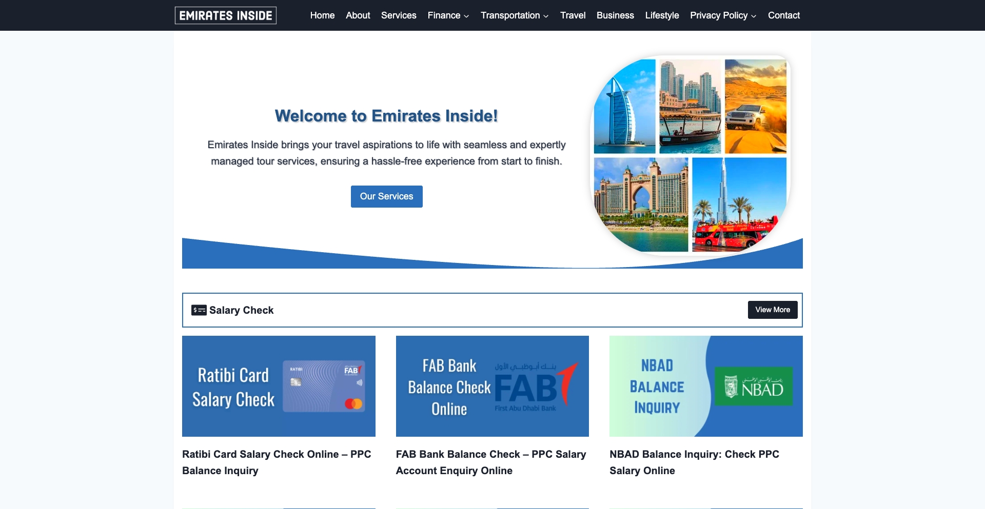 Emirates Inside location-data programmatic SEO template - 1066 monthly traffic