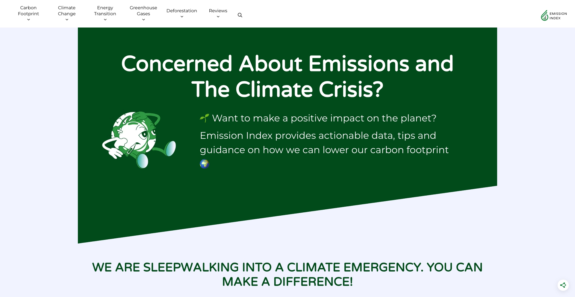 Emission Index policy-template programmatic SEO template - 12649 monthly traffic