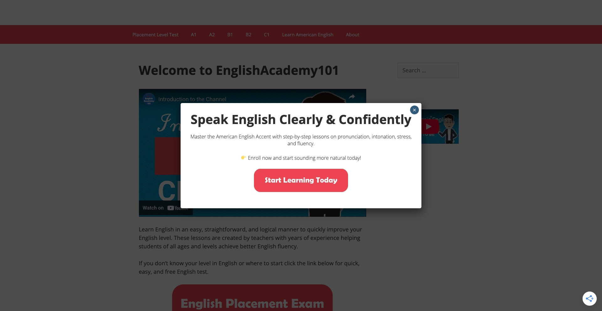 Englishacademy101 content programmatic SEO template - 1398 monthly traffic