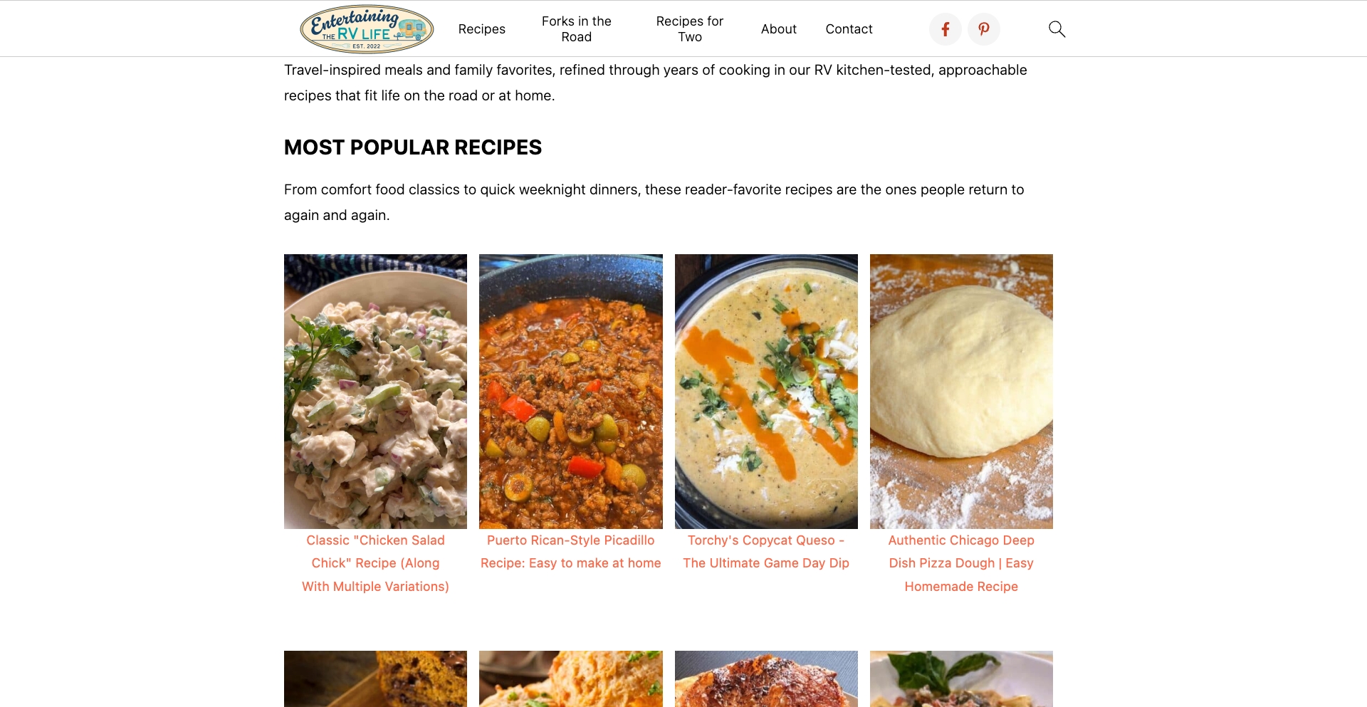 Entertainingthervlife recipe-template programmatic SEO template - 15353 monthly traffic