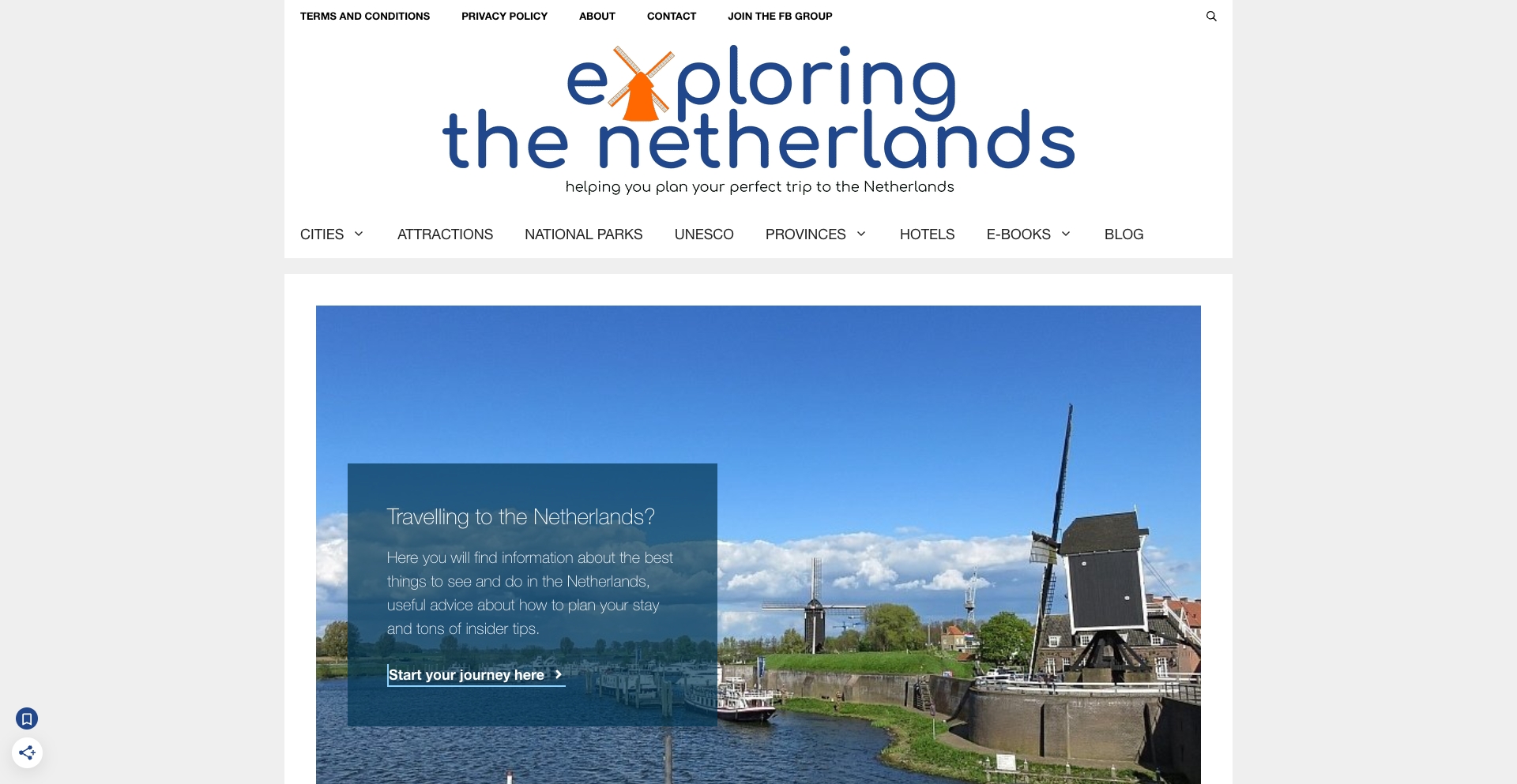 Exploring the Netherlands location-data programmatic SEO template - 326 monthly traffic