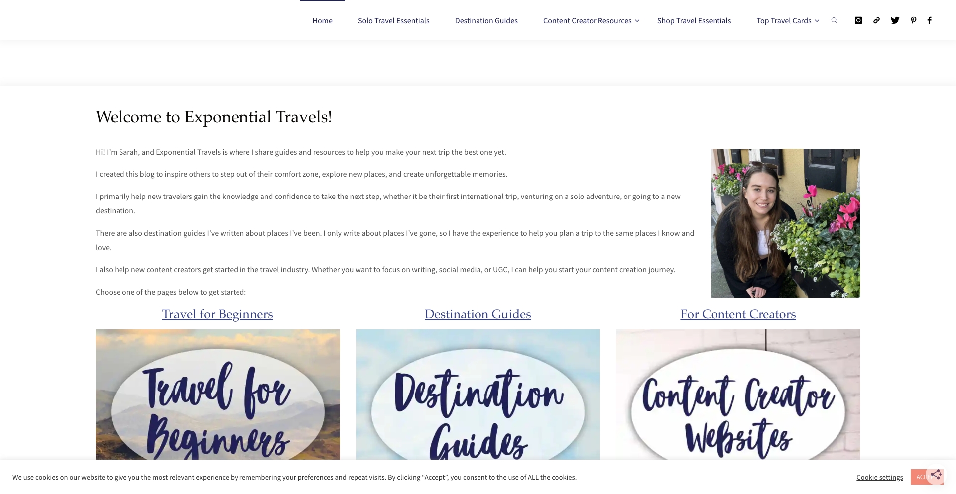 Exponentialtravels content programmatic SEO template - 21803 monthly traffic