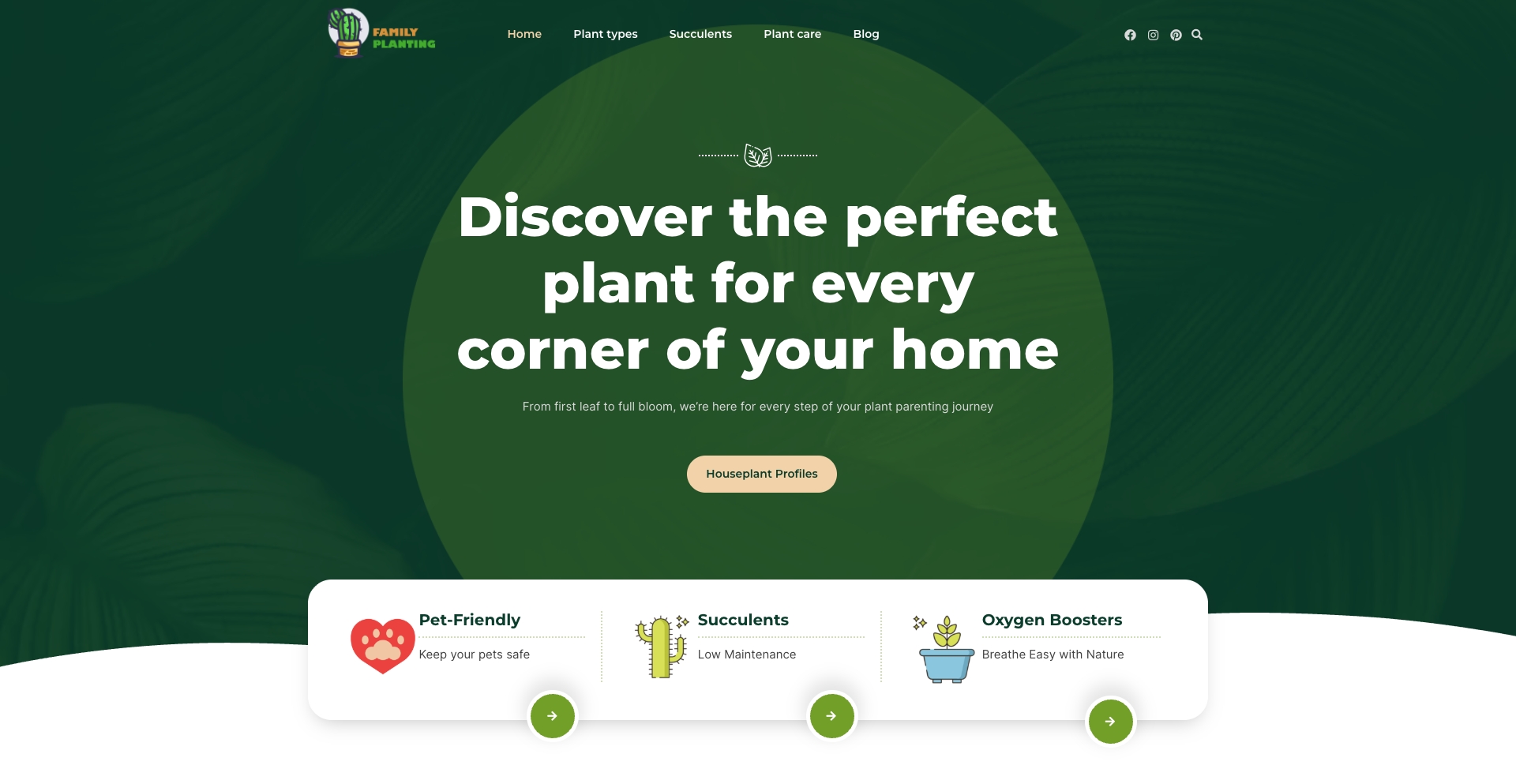 Familyplantingcom content programmatic SEO template - 0 monthly traffic